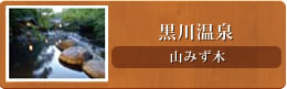 黒川温泉:山みず木