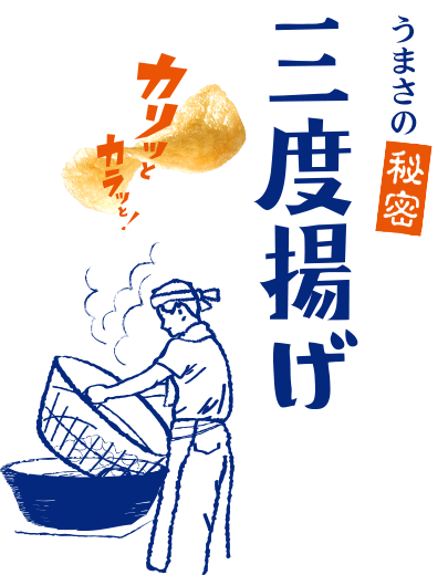 うまさの秘密 三度揚げ